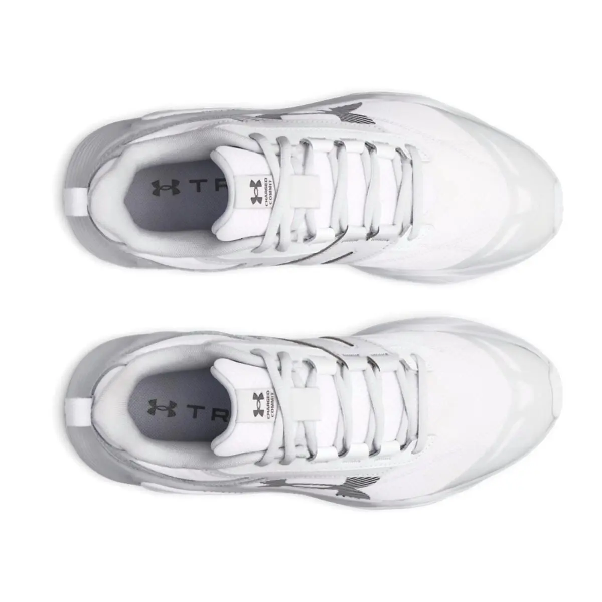 Under Armour shoes - Under Armour Charged Commit TR 5 - White, Manufacturer: White / Halo Gray / Castlerock - 100 28
