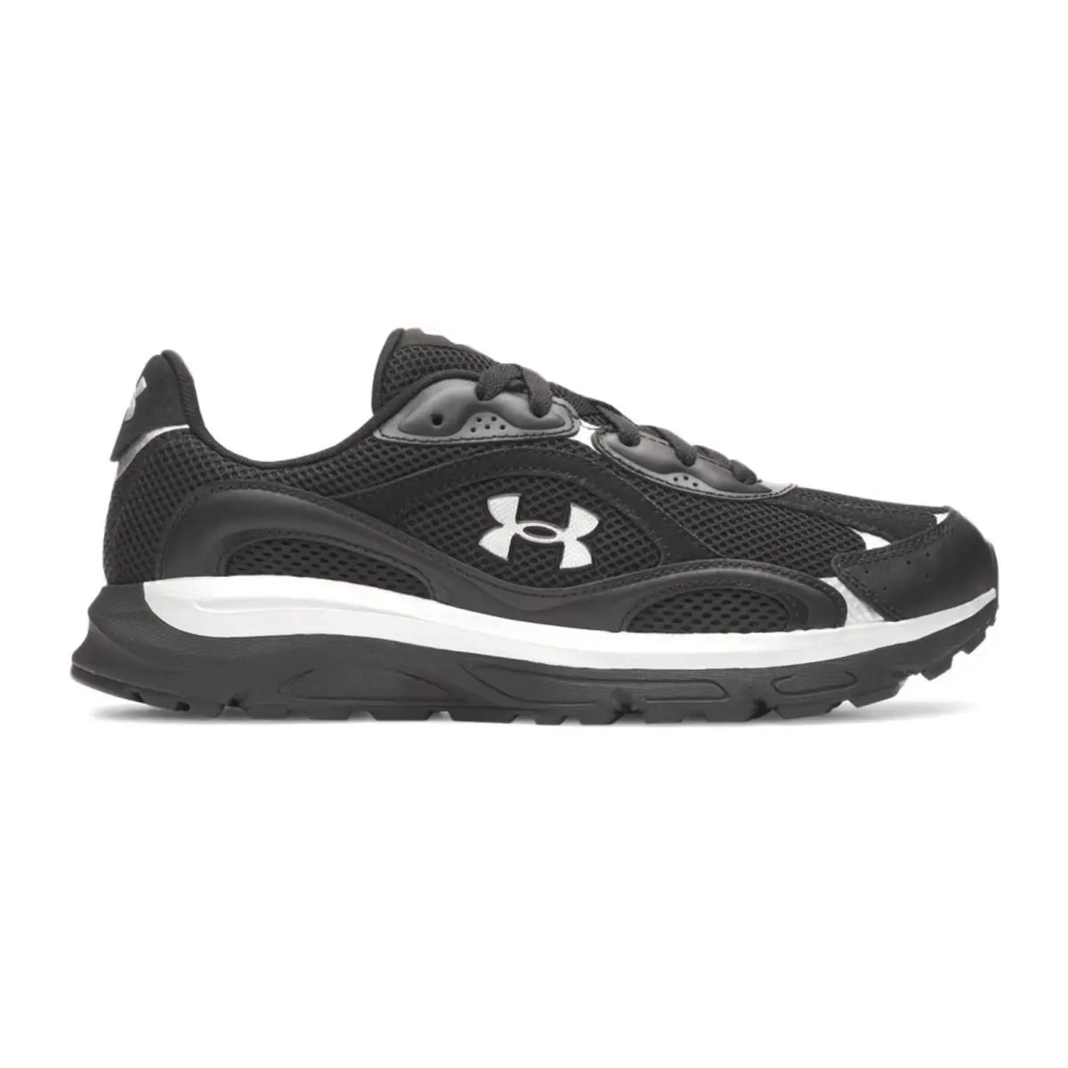 Under Armour shoes - Under Armour Tech - Tech - Black, Manufacturer: Black / Metallic Silver - 003 7