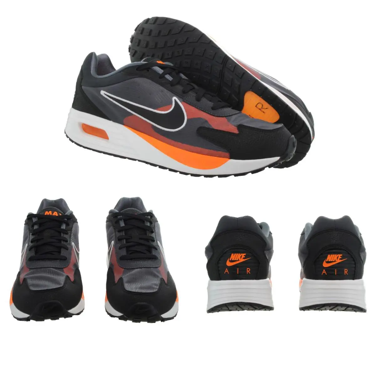 Nike shoes - Nike Air Max Solo - Air Max Solo - FJ2594 001 - Anthracite, Total Orange, Summit White, Black 1