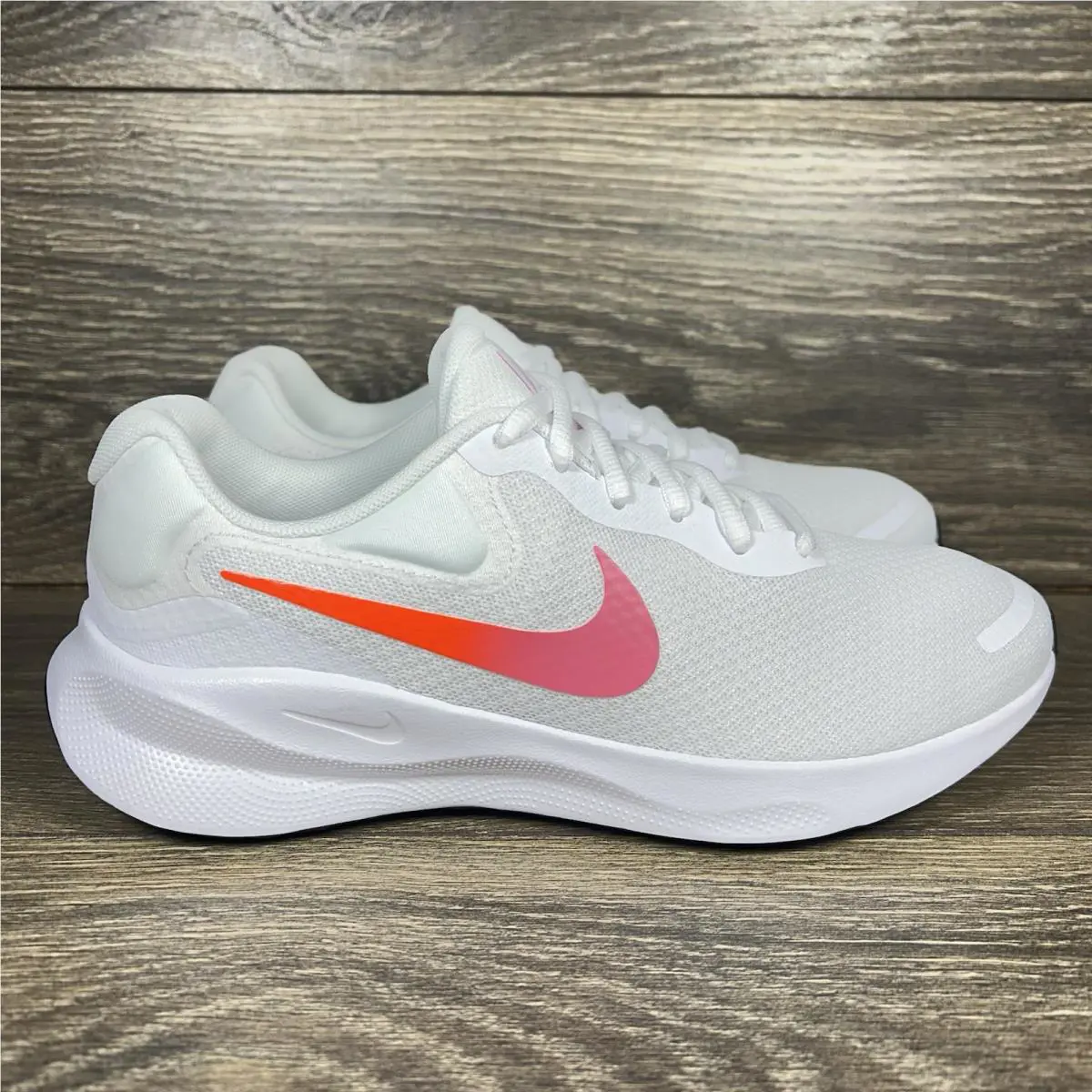 Nike shoes - Nike Revolution 7 - Revolution - White, Pink 0