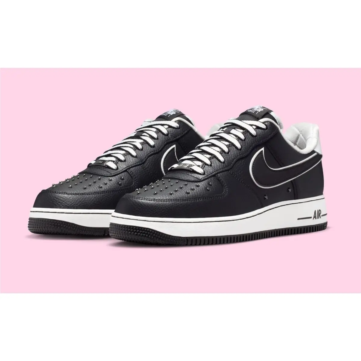 Air Force 1 Low `07 Premium Black White Grey Mens Sports Sneaker IM6643-010 by Nike
