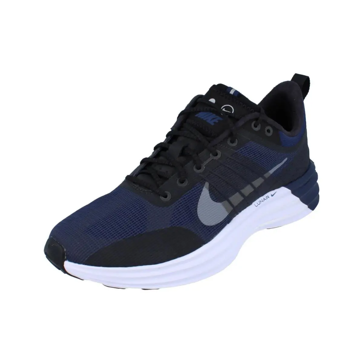 Nike Mens` Lunar Roam Shoes - Black/midnight Navy/white/reflect Silver - Black/Midnight Navy/White/Reflect Silver