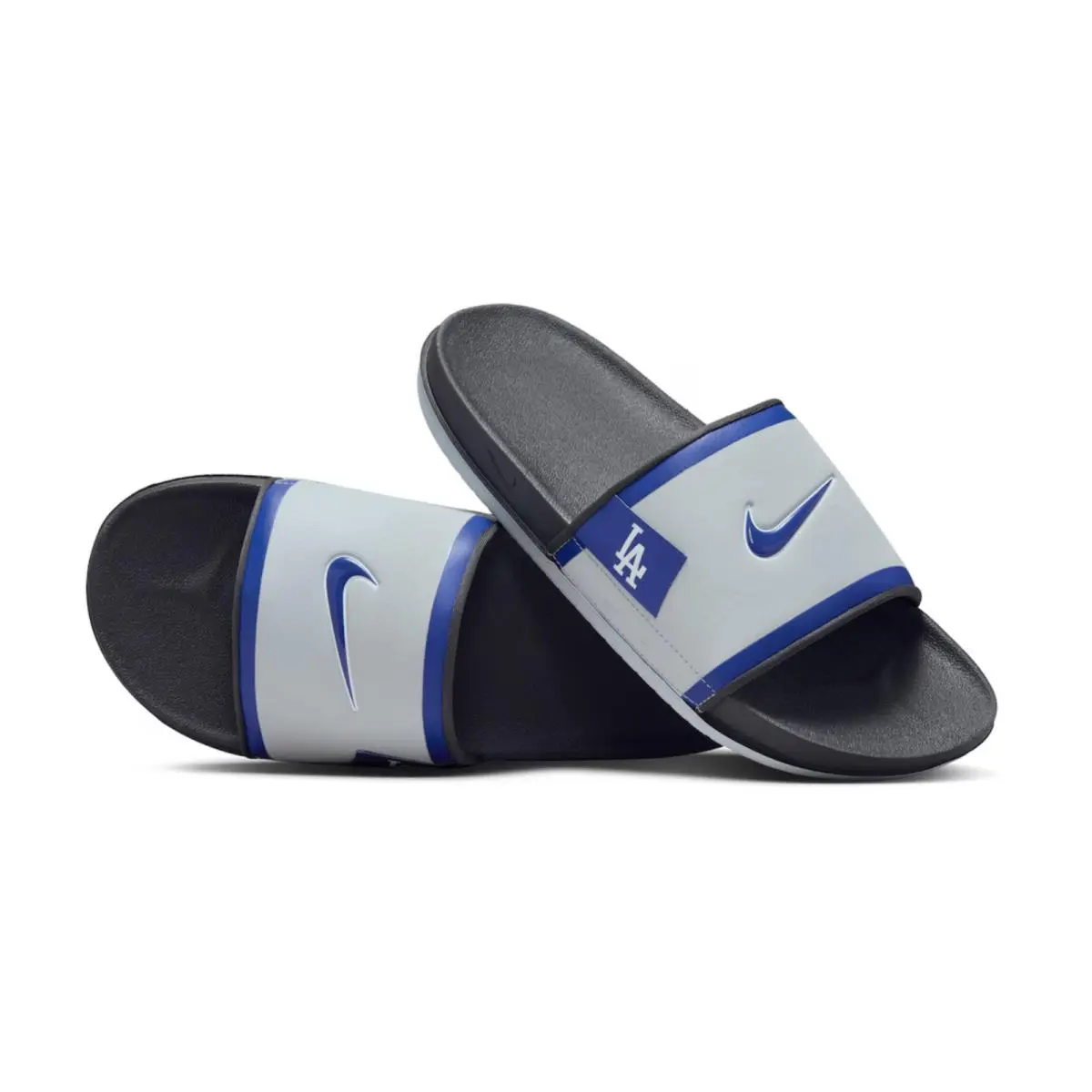 Nike shoes - Nike Offcourt Slide (Los Angeles Dodgers) - FN3360-001 - Gray 2
