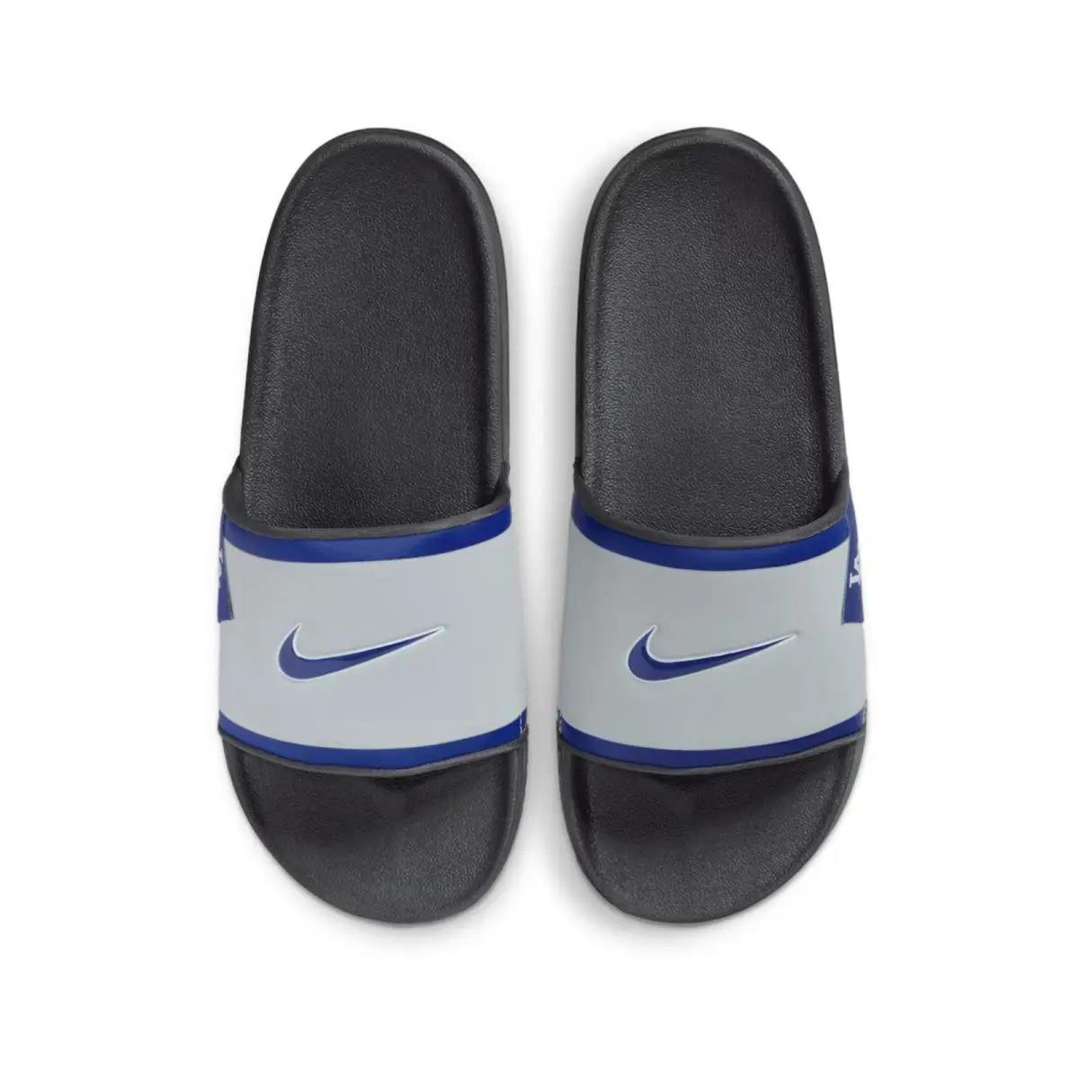 Nike shoes - Nike Offcourt Slide (Los Angeles Dodgers) - FN3360-001 - Gray 5