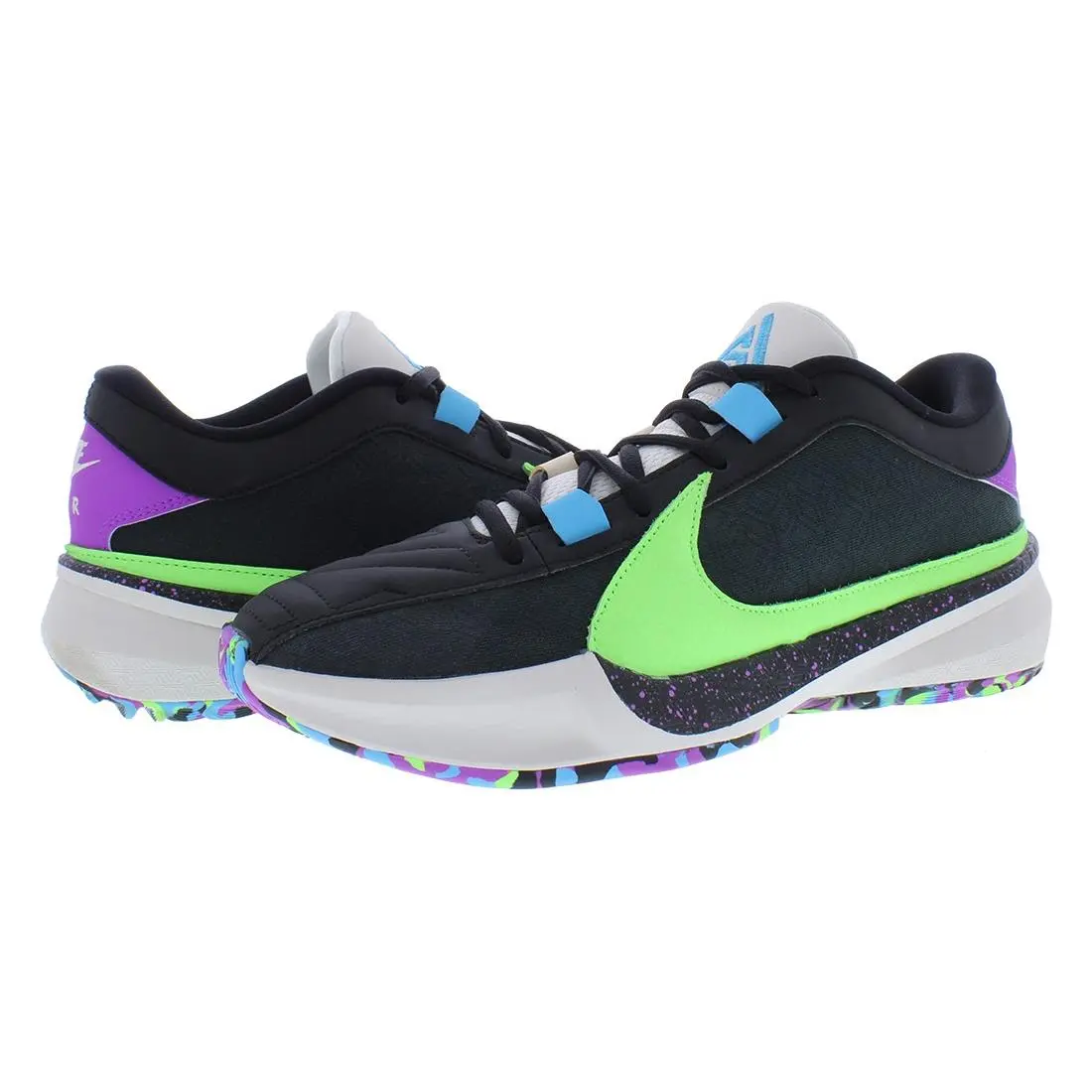 Nike shoes - Black/Purple/Neon, Main: Black 0