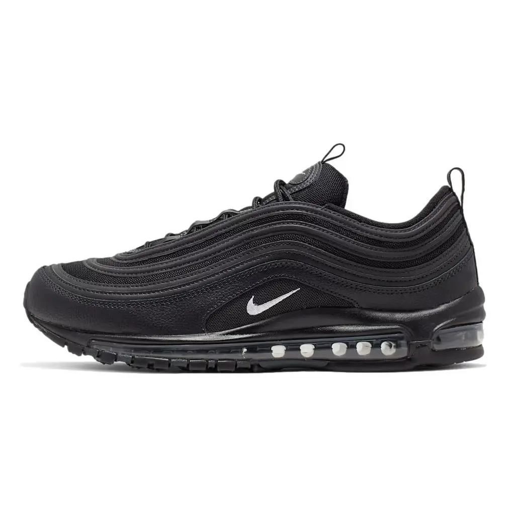Nike Men`s Air Max 97 `black Terry Cloth` Shoes 921826-015 - Black