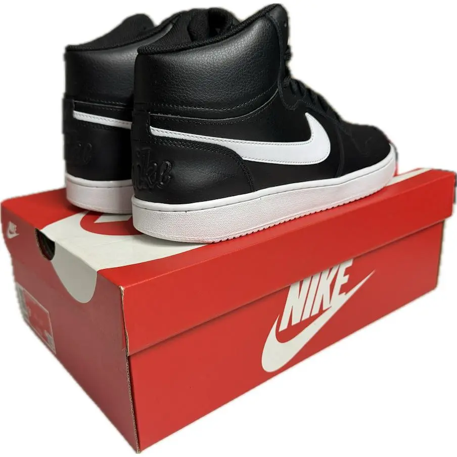 Nike shoes - Nike Ebernon Mid - Ebernon Mid - AQ1773-002 - Black/White 7