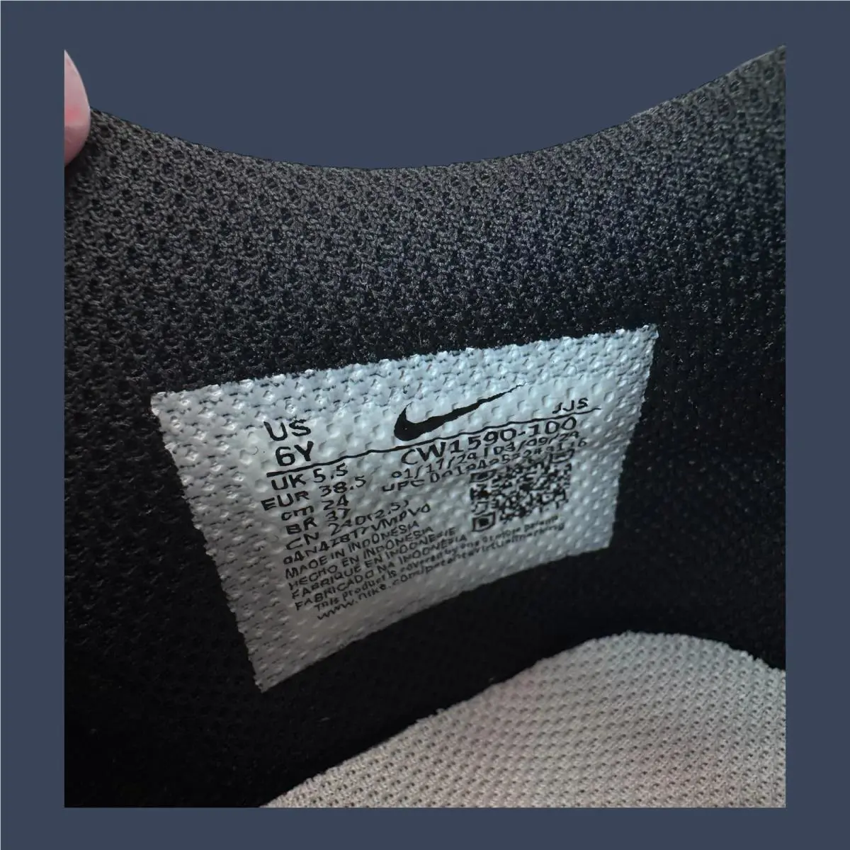 Nike shoes - Youth Nike Dunk Low White Black CW1590-100 7