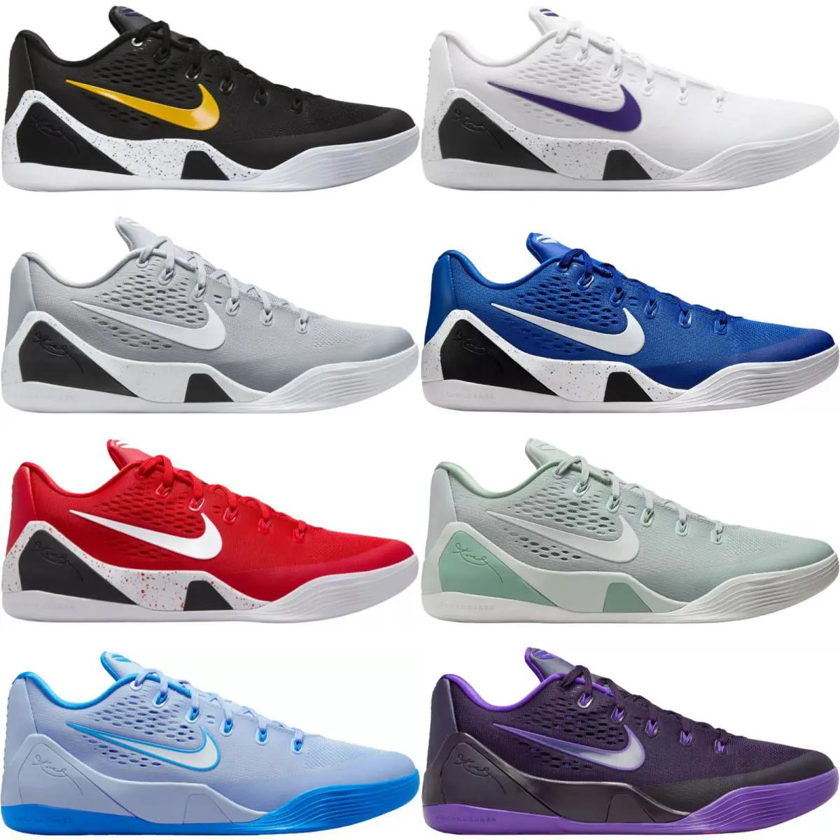Nike Kobe IX Elite Low EM Protro Men Basketball Shoe Size 7-14 Colors Casual - In Stock