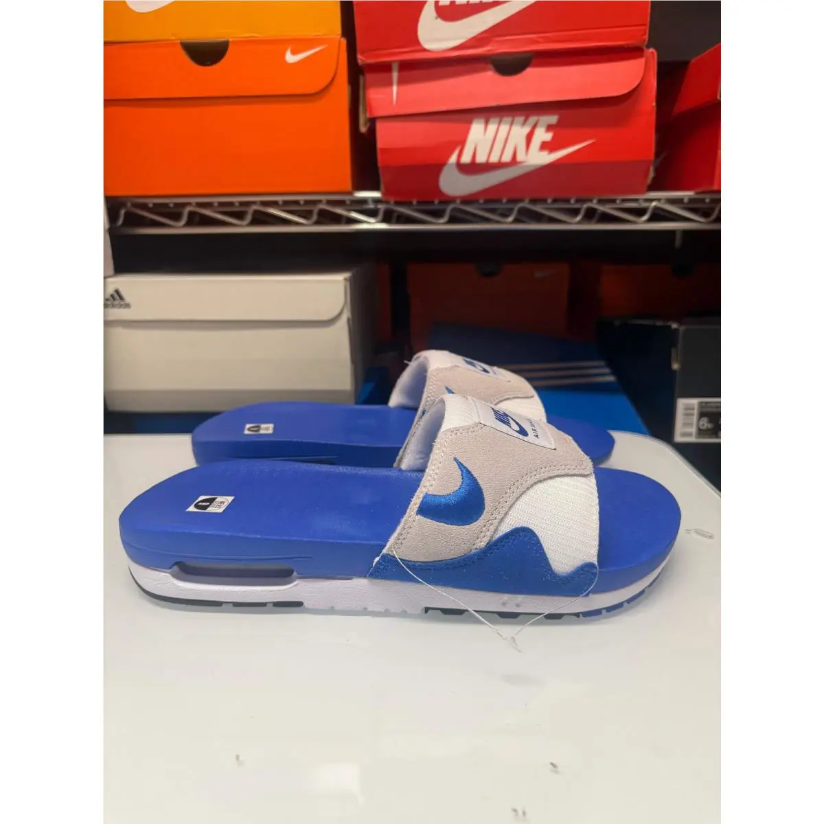 Nike shoes - Blue, White 0