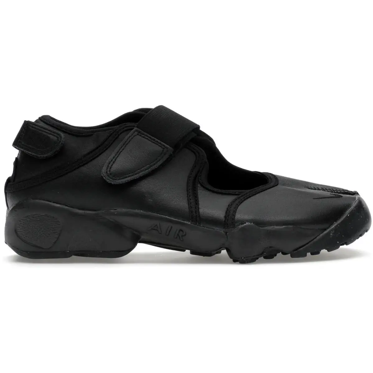 Nike Air Rift Leather Triple Black Women`s - Multicolor