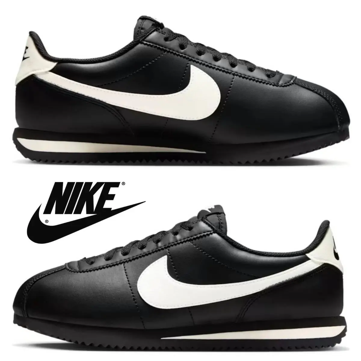 Nike shoes - Nike Cortez - Cortez - Black, Manufacturer: Black/Pale Ivory 26