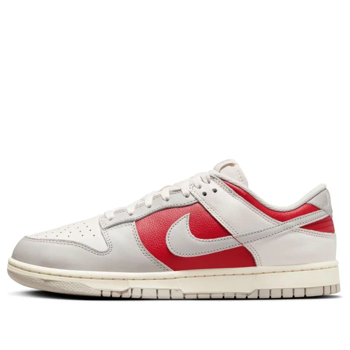 Nike Dunk Low Retro `light Iron Ore Gym Red` - Red