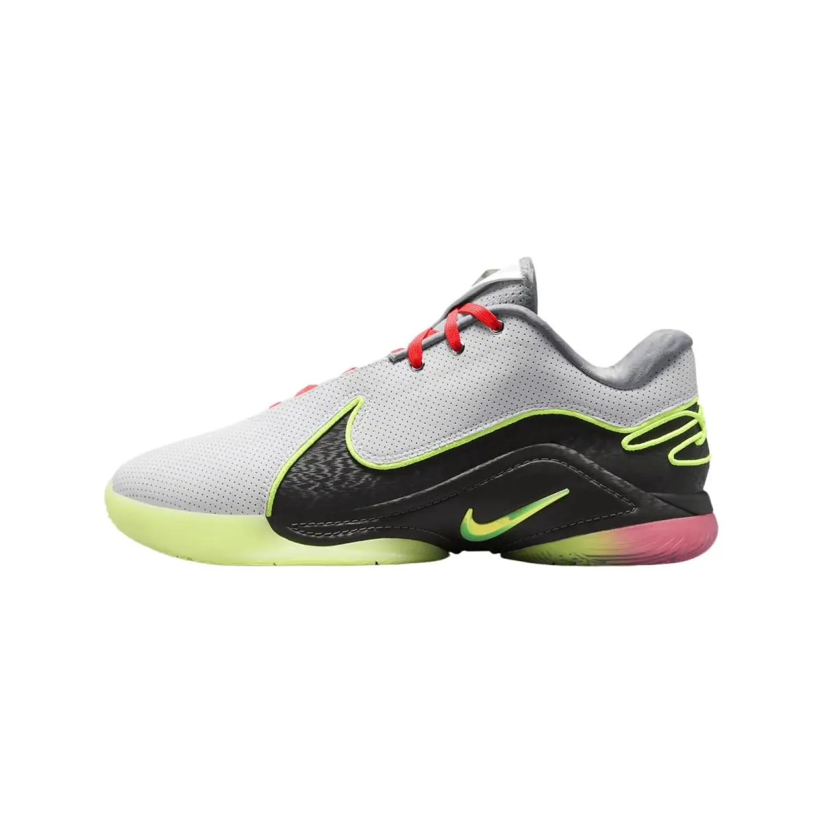 Nike Unisex Lebron Xxii Crown Jewel Basketball Shoes - White/ash/lava/volt - White/Medium Ash/Hot Lava/Volt Glow