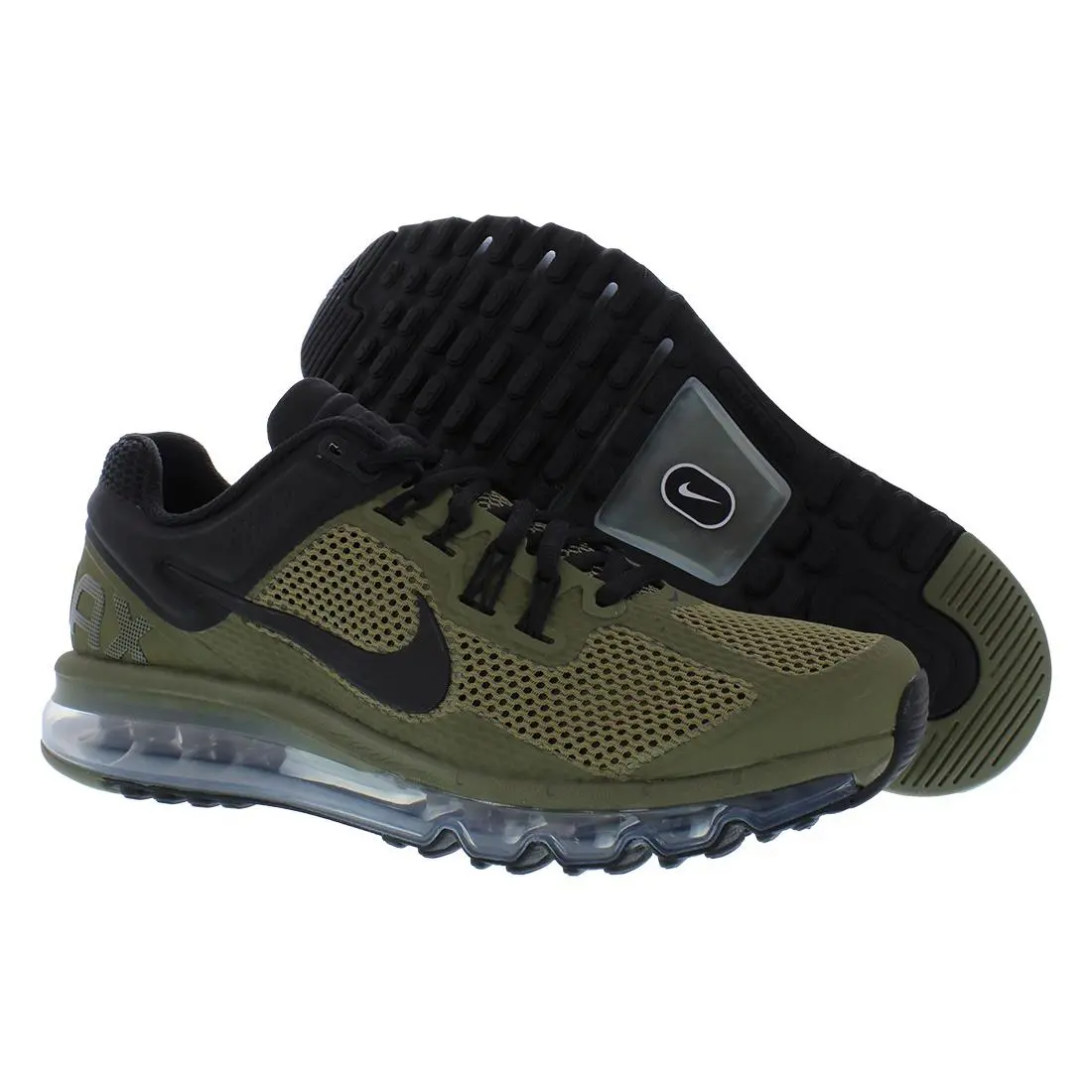 Nike shoes - Olive/Black, Main: Olive 4