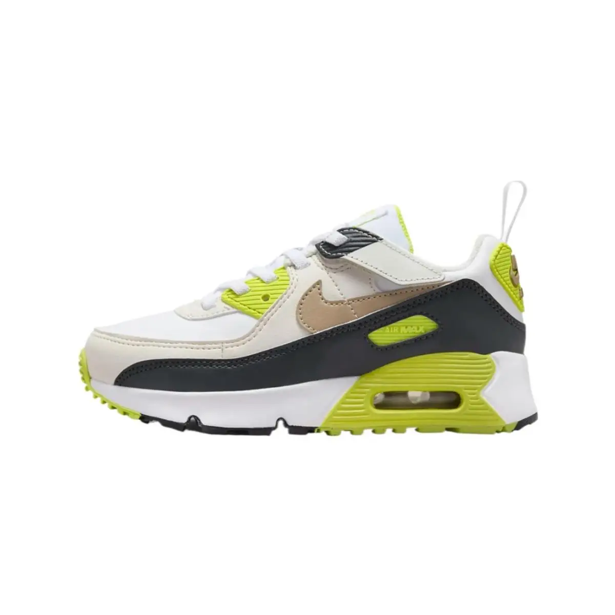 Nike shoes - White/Cyber/Dark Smoke Grey/Khaki (UPC: 197597508924) 5