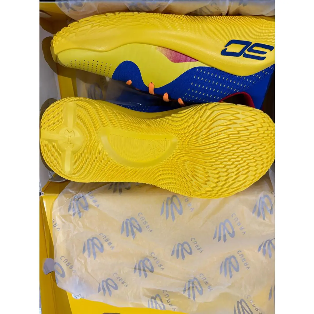 Under Armour shoes - Under Armour Curry 4 - Curry - Yellow 0