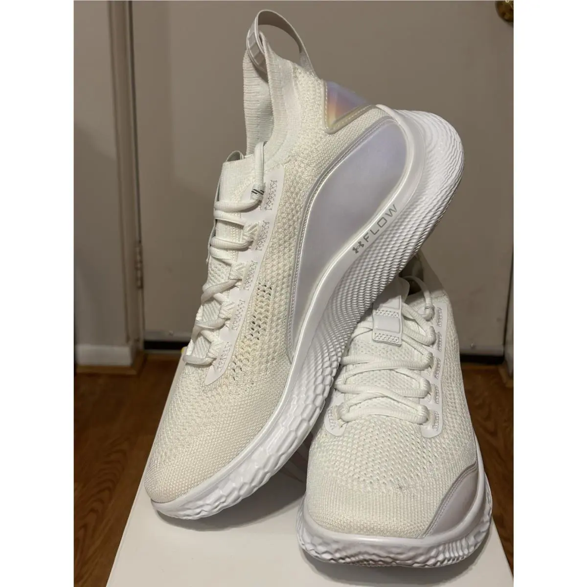 Under Armour shoes - Under Armour Curry Flow 8 - 3024422-104 - White 4