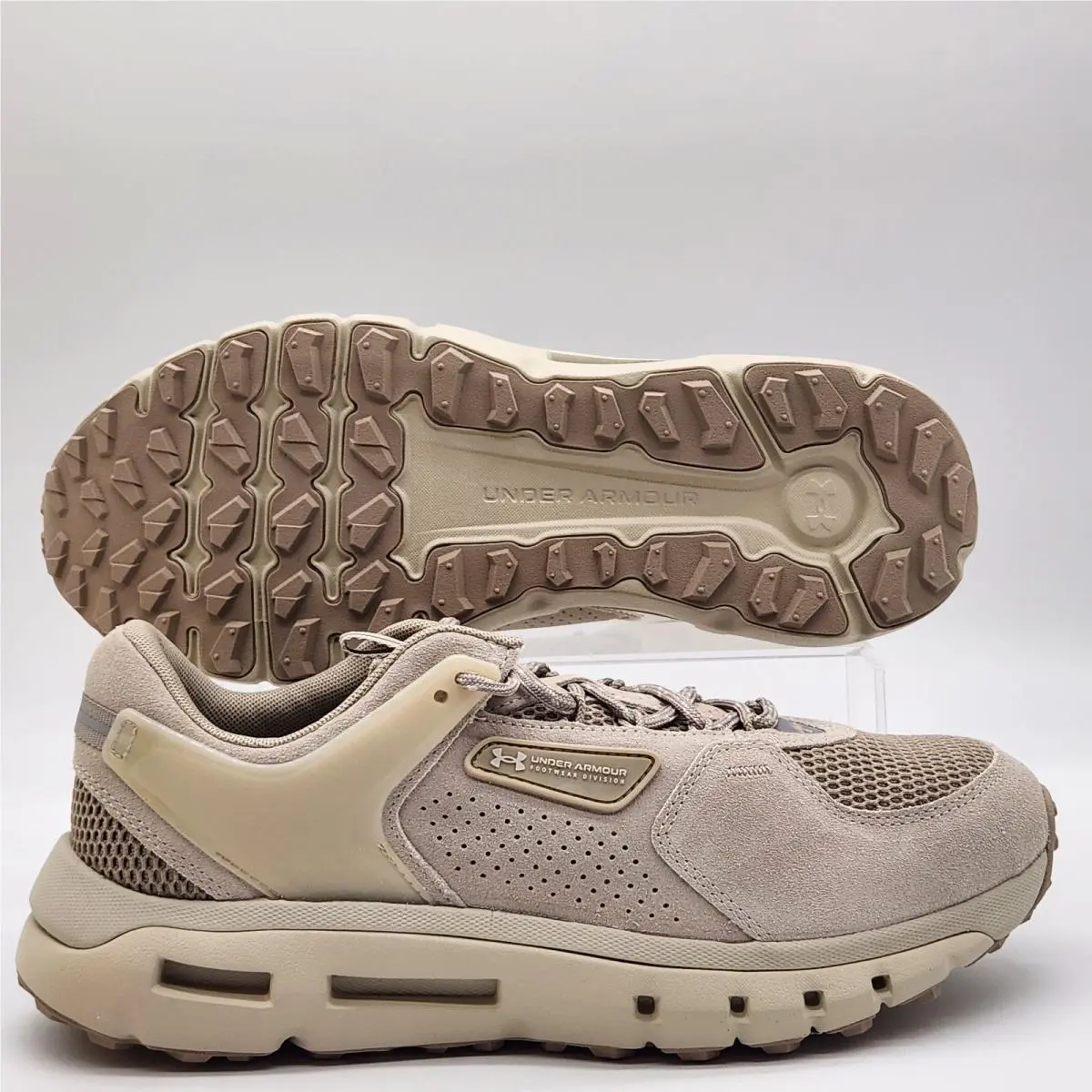 Mens Size 11.5 Under Armour Summit Trek Khaki Sandstorm Shoe 3028424 200