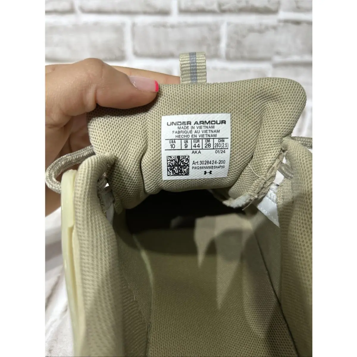 Under Armour shoes - Under Armour Summit Trek - Summit Trek - 3028424-200 - Beige 1