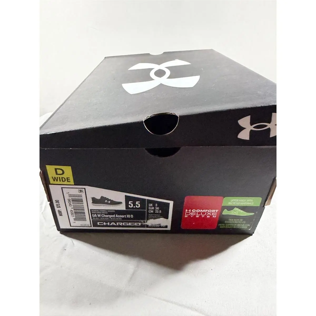 Under Armour shoes - Under Armour Charged Assert 10 - Black 3