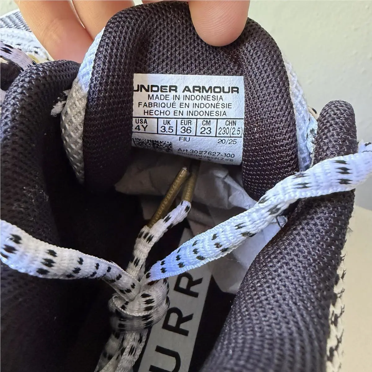 Under Armour shoes - Black (UPC: 197777547187) 3