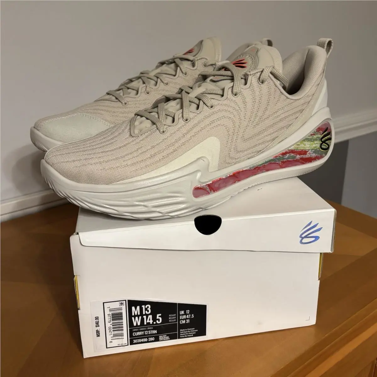 Under Armour shoes - Under Armour Curry - Curry - Sandstorm (UPC: 197779024716) 4