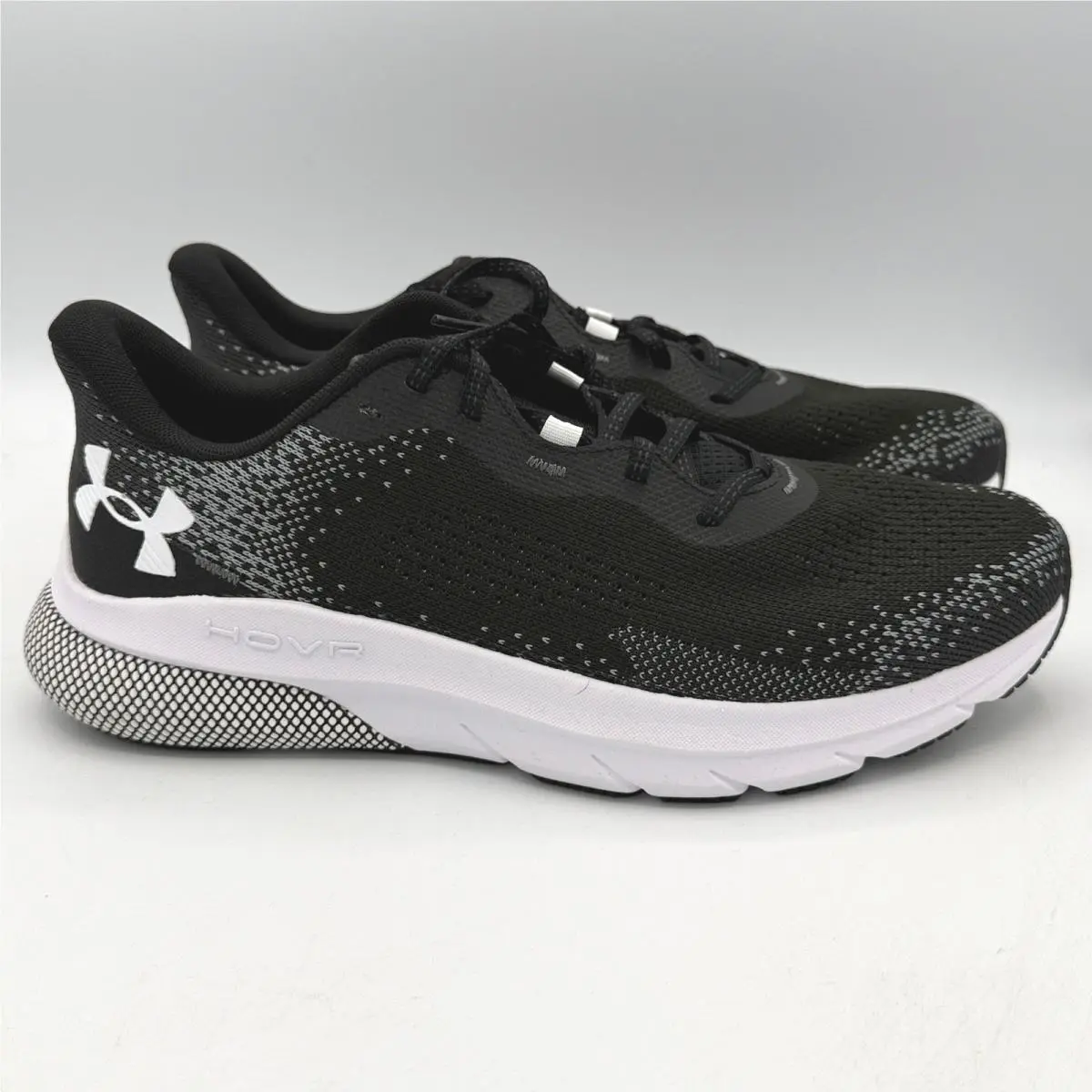 Under Armour Hovr Turbulence 2 Shoes Womens 11 Black White Running 3026525-001