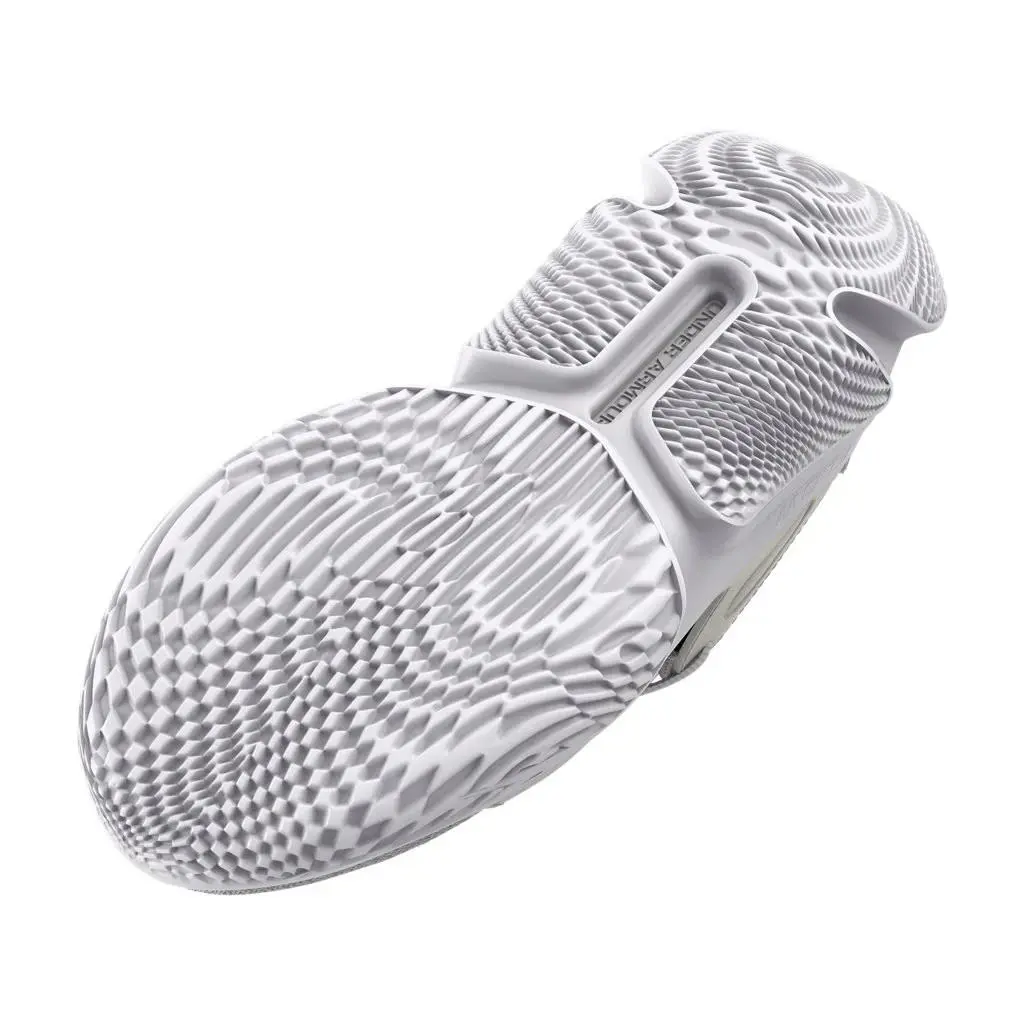 Under Armour Women UA Flow Breakthru 4 Basketball Shoes - Enhanced Comfort with - WhiteHalo Gray