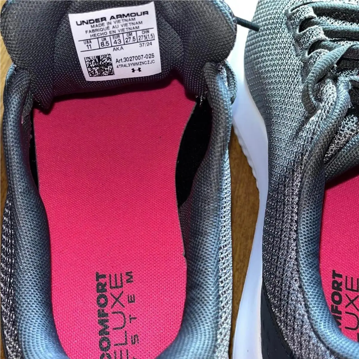 Under Armour shoes - Gray 4