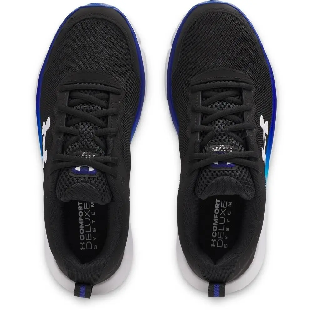 Under Armour shoes - UA Charged Assert - Charged Assert - 3026175 - Black/Royal (UPC: 198632909263) 2