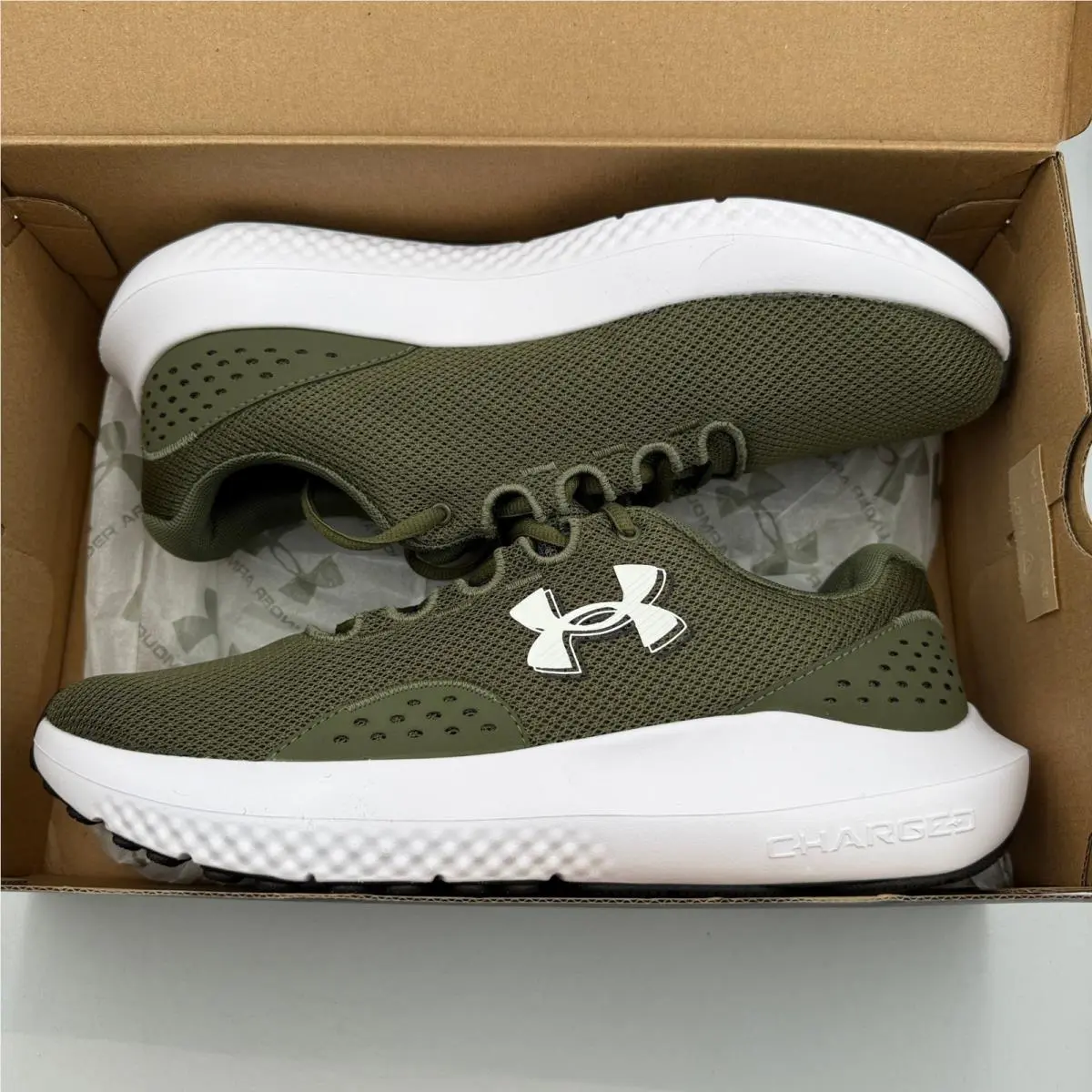 Under Armour shoes - Under Armour Charged Surge 4 - Green 5