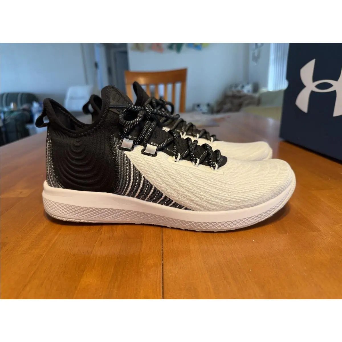 Under Armour shoes - UNDER ARMOUR BRYCE HARPER 4 TURF - White/Black 16