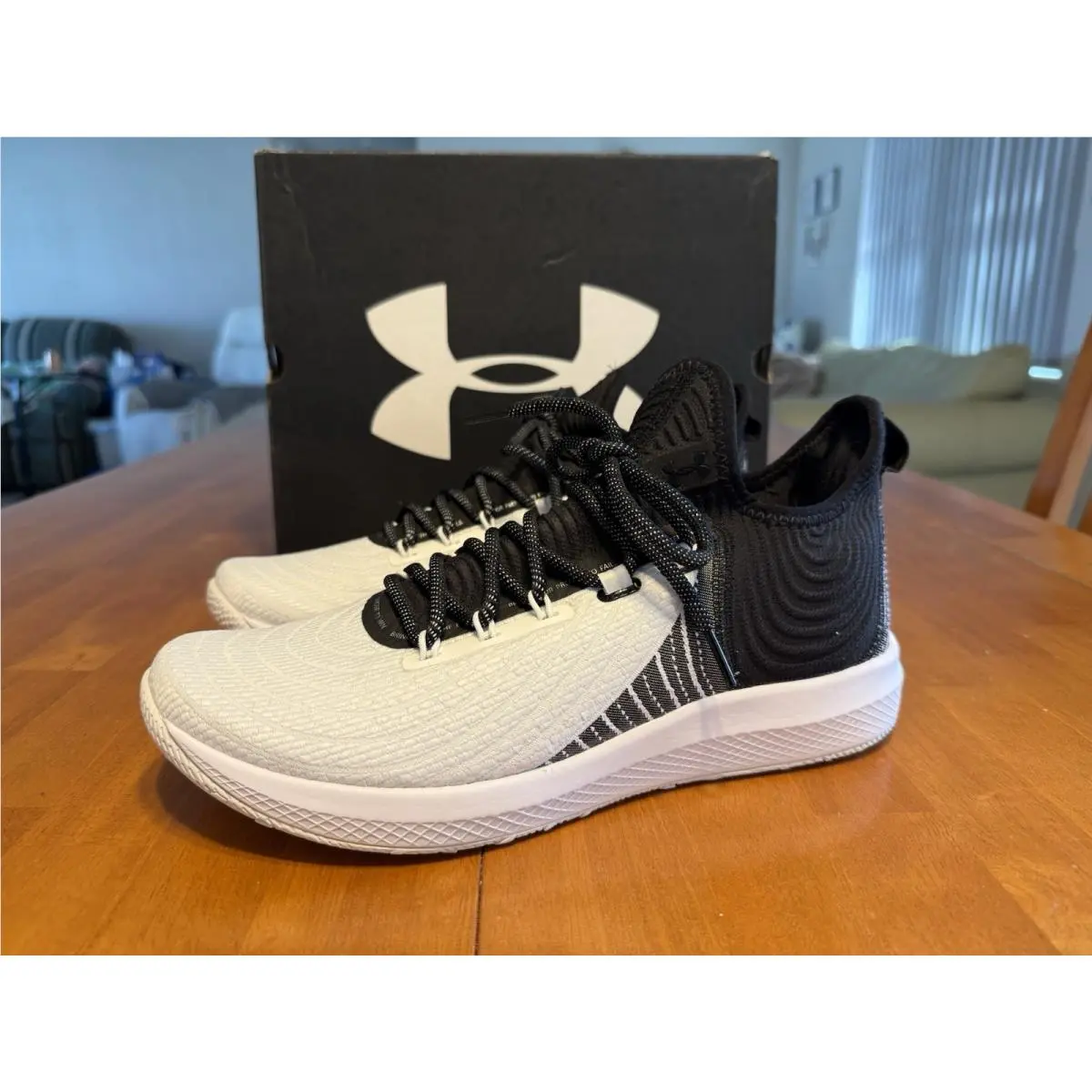 Under Armour shoes - UNDER ARMOUR BRYCE HARPER 4 TURF - White/Black 17