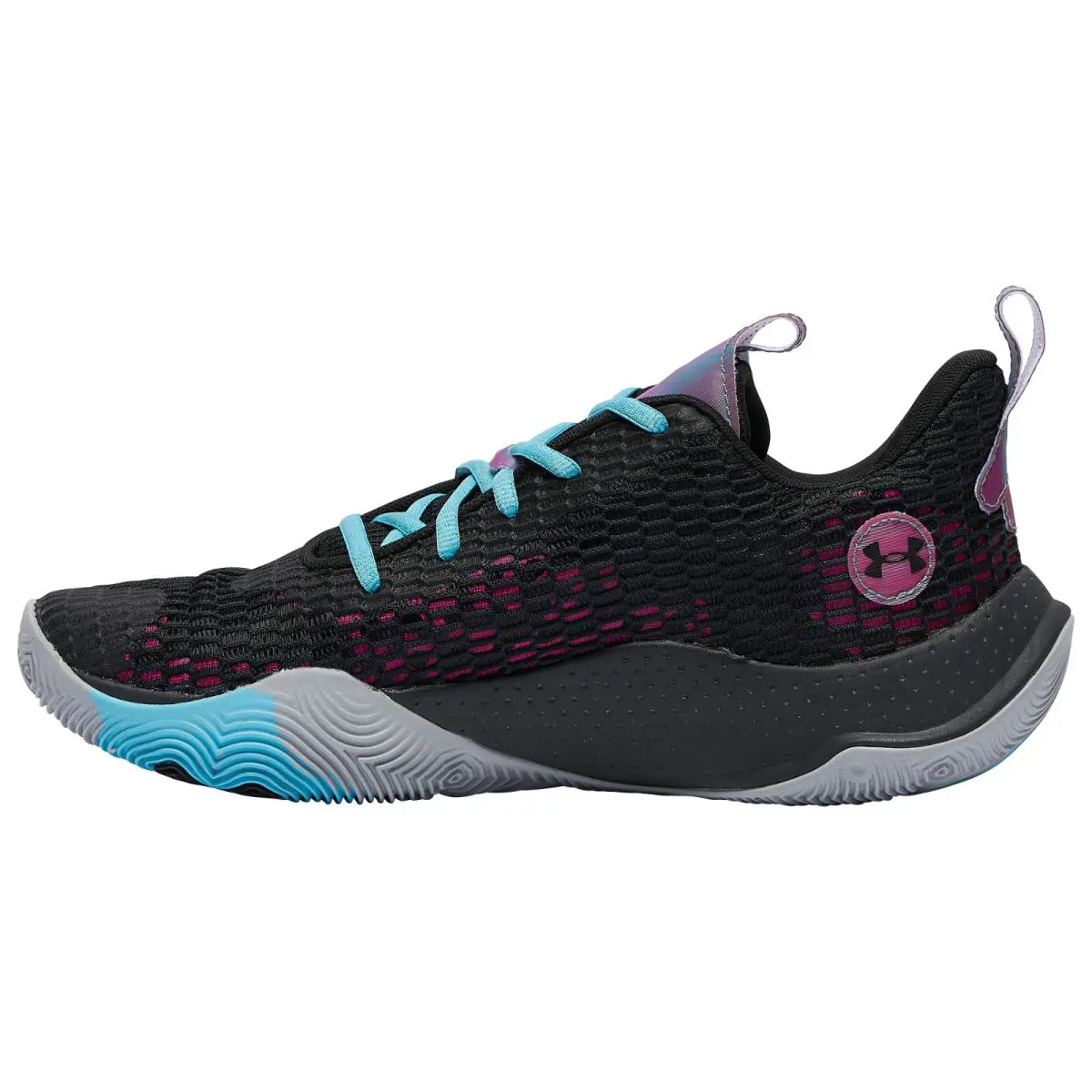 Under Armour shoes - 3024777-001 - 3024777 - Black/Blue/Pink/Purple (UPC: 194514404925) 0