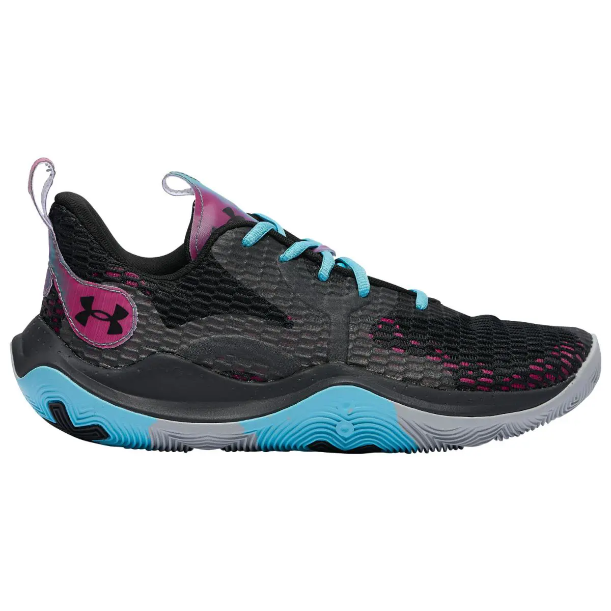Under Armour shoes - 3024777-001 - 3024777 - Black/Blue/Pink/Purple (UPC: 194514404925) 1