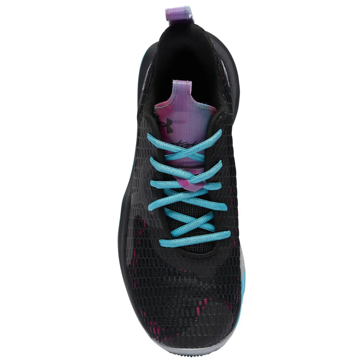 Under Armour shoes - 3024777-001 - 3024777 - Black/Blue/Pink/Purple (UPC: 194514404925) 2