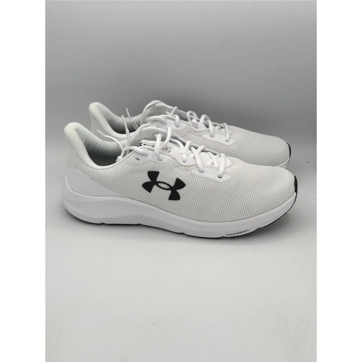 Under Armour Charged Pursuit 4 Shoes Mens Size 12 White Running 3028254-100