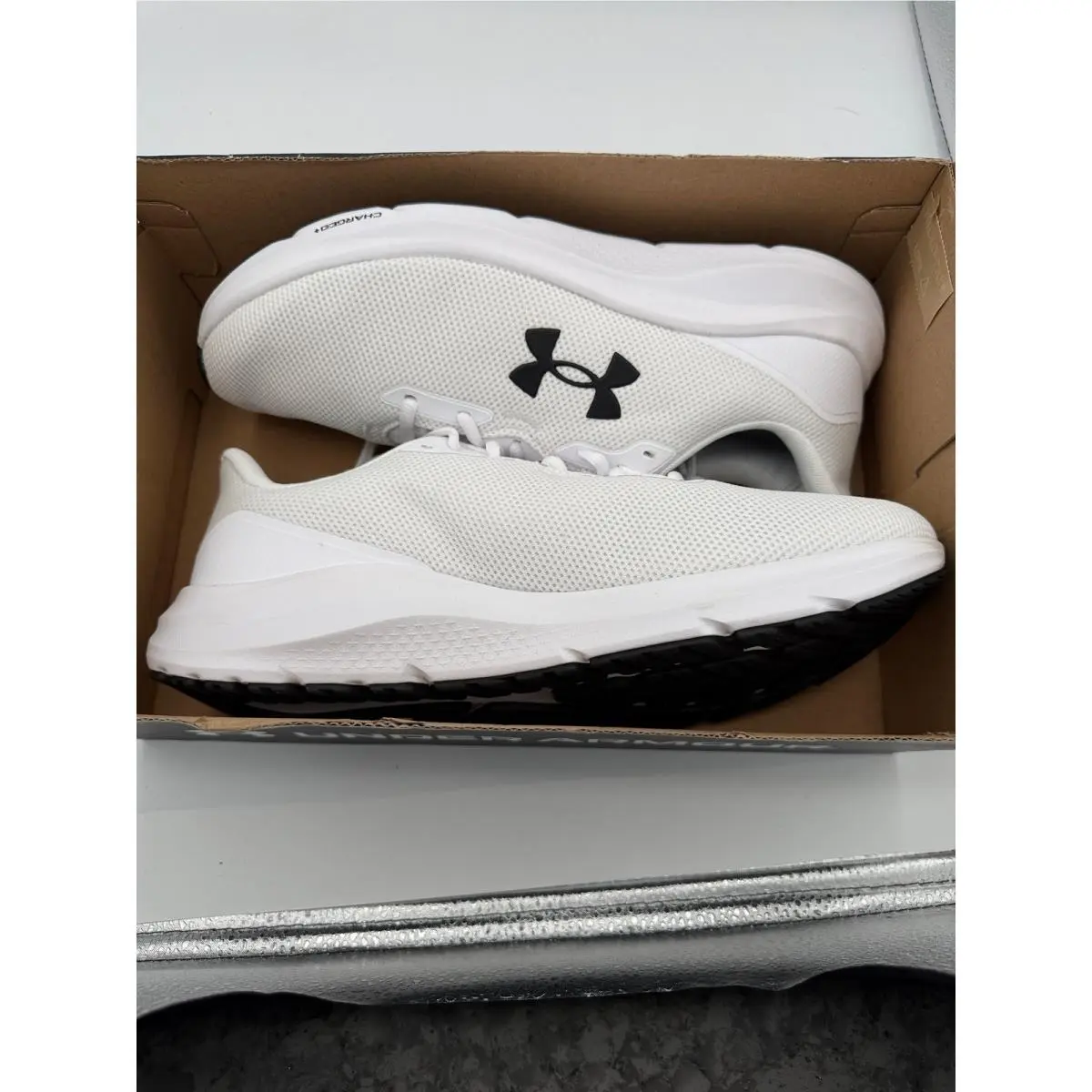 Under Armour shoes - UA Charged Pursuit 4 - Charged Pursuit - White 5