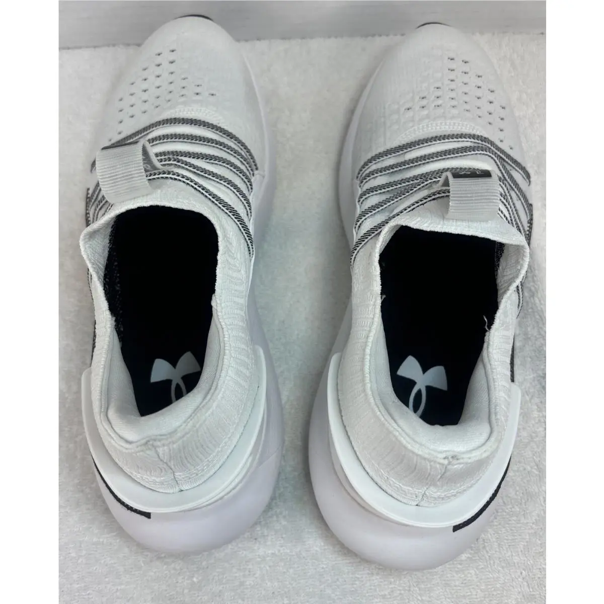 Under Armour shoes - Under Armour HOVR Phantom 3 Slip - 3026239-101 - WHT/BLK (UPC: 196040160290) 8