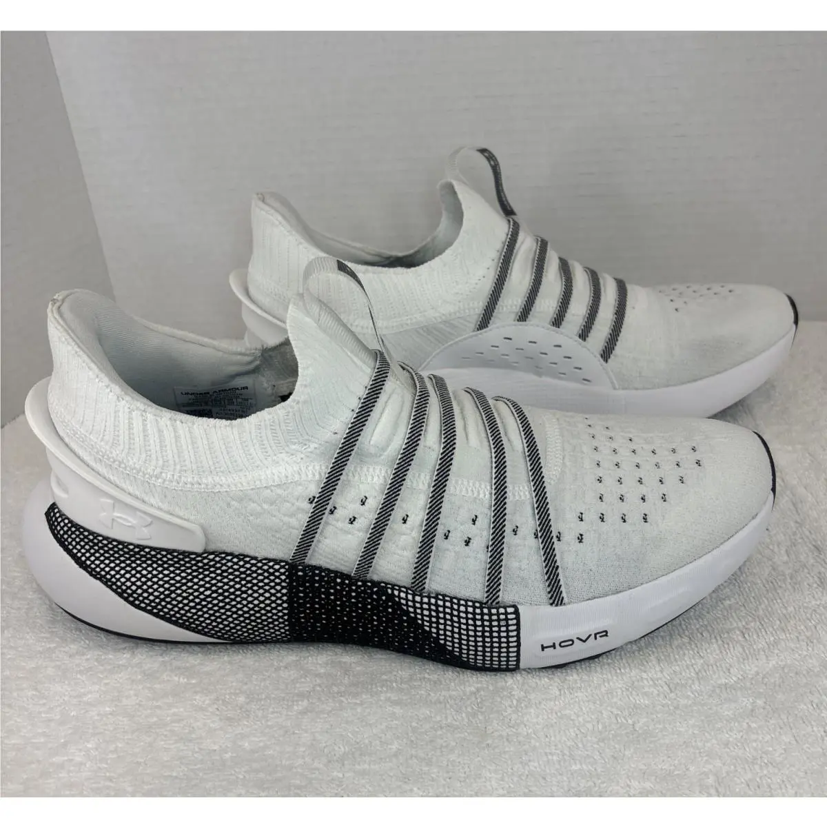 Under Armour shoes - Under Armour HOVR Phantom 3 Slip - 3026239-101 - WHT/BLK (UPC: 196040160290) 1