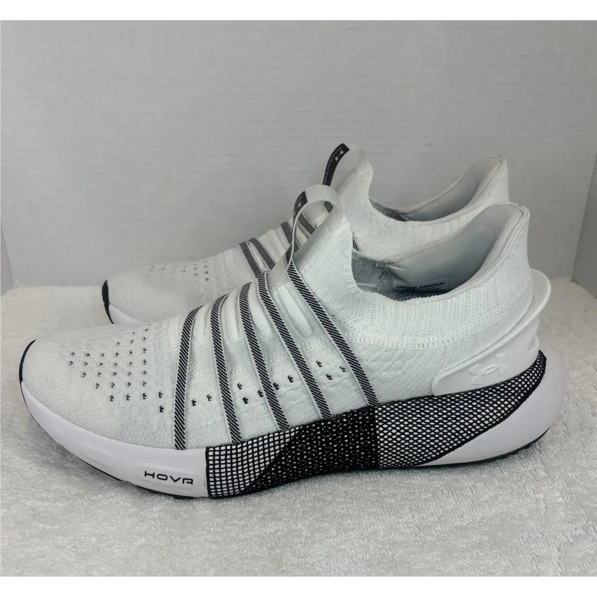 Under Armour shoes - Under Armour HOVR Phantom 3 Slip - 3026239-101 - WHT/BLK (UPC: 196040160290) 3