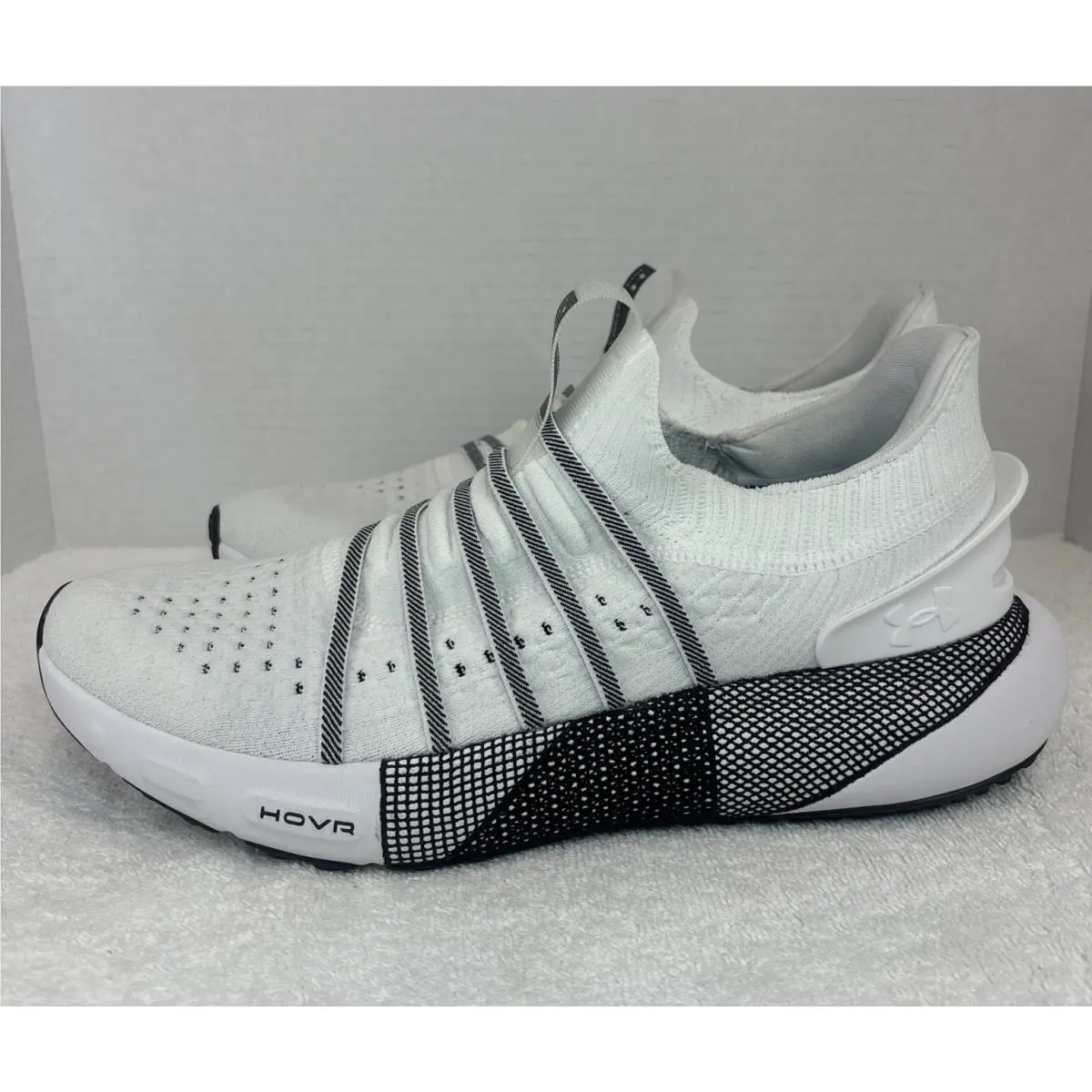 Under Armour shoes - Under Armour HOVR Phantom 3 Slip - 3026239-101 - WHT/BLK (UPC: 196040160290) 4