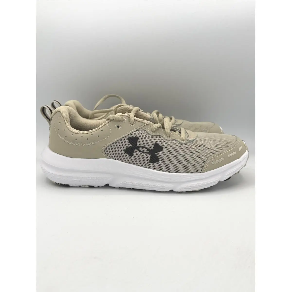 Under Armour Charged Assert 10 Shoes Mens 9.5 Brown Tan Running 3026175-289