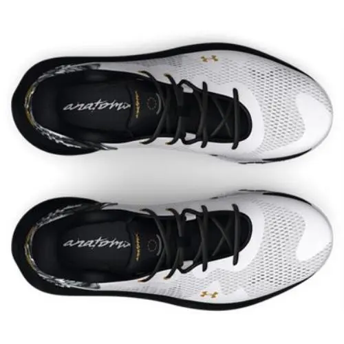Under Armour shoes - WHITE-BLACK-METALLIC GOLD (UPC: 195253712845) 1