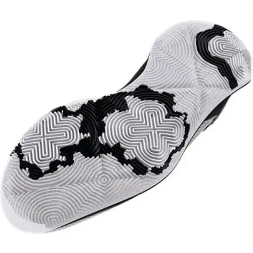 Under Armour shoes - WHITE-BLACK-METALLIC GOLD (UPC: 195253712845) 3