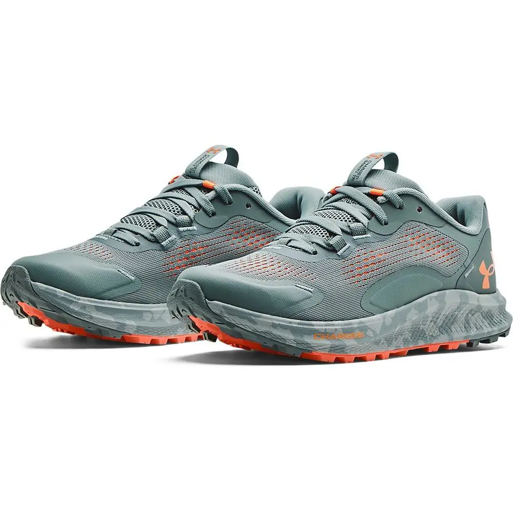 Under Armour 3024191 Women`s UA Charged Bandit Trail 2 Running Shoes Green 6.5 - Green