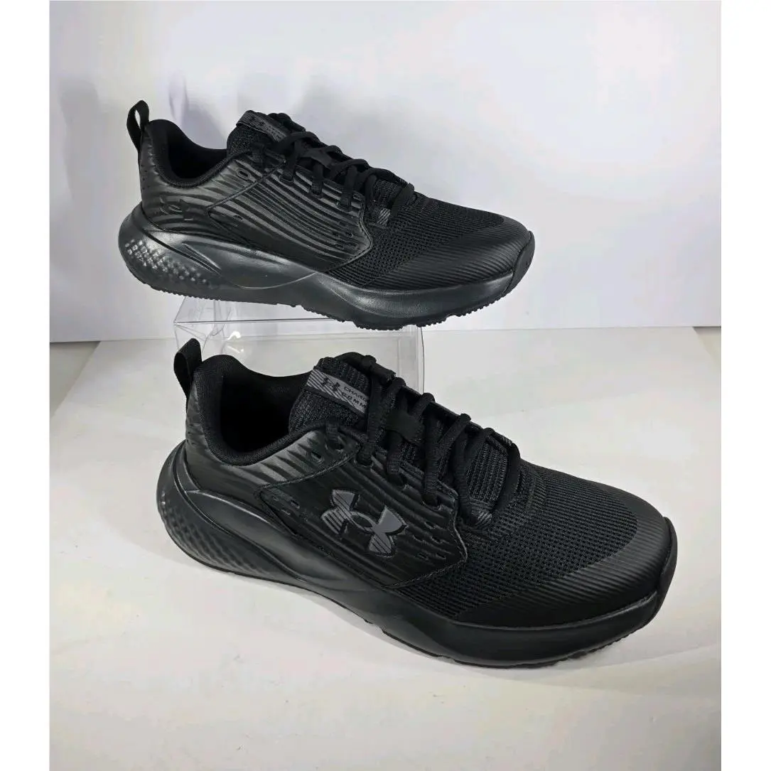 Under Armour Men`s Charged Commit Trainers TR4 Black US Size 8.5