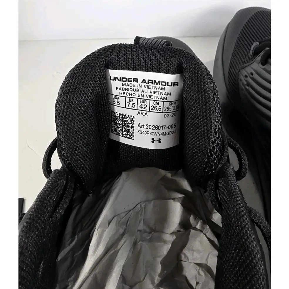 Under Armour shoes - 3026017-005 - 3026017-005 - Black 6
