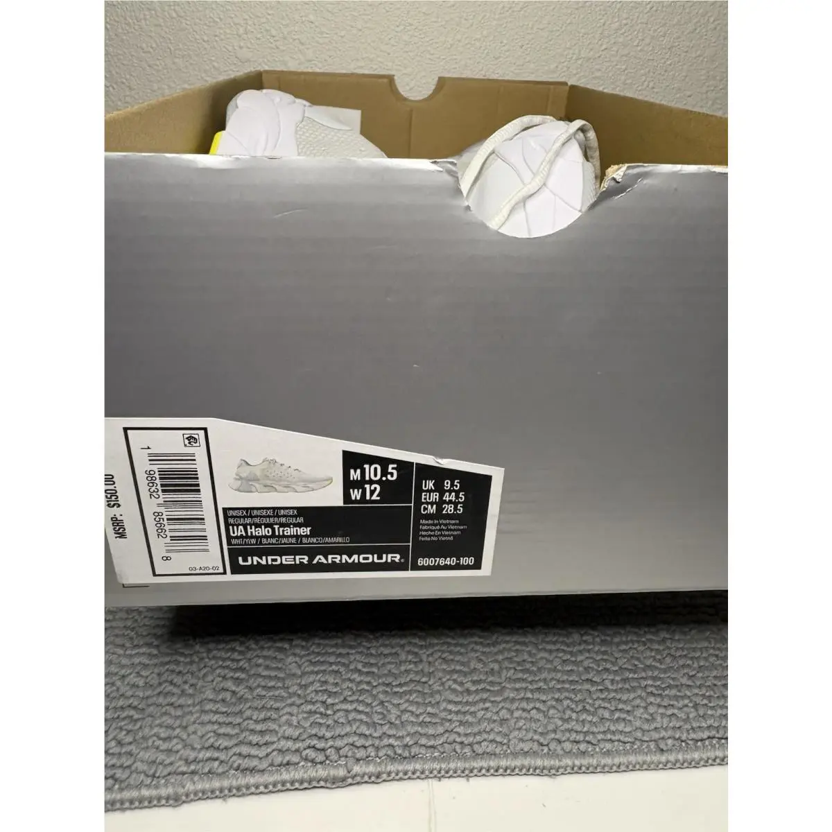 Under Armour shoes - Under Armour Halo Trainer - Halo Trainer - 6007640-100 - Gray 3